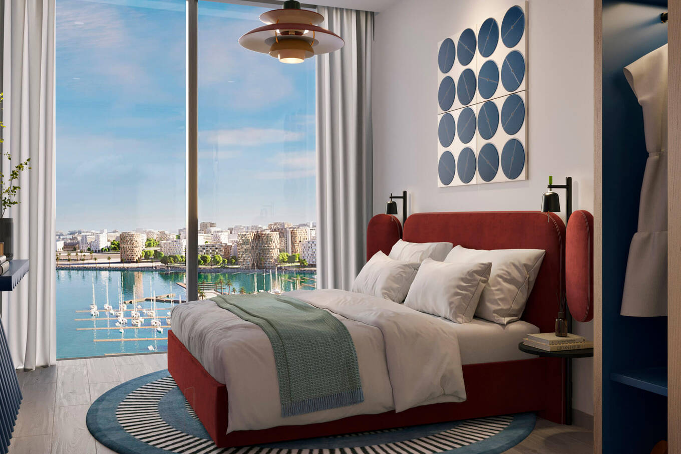 Apartment with 2 bedrooms in Dubai Maritime City, Dubai